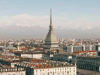 Fototapeta premium Mole con vista dall'alto