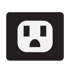 Electrical outlet icon