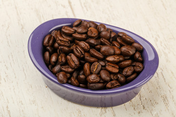 Roasted coffee beans