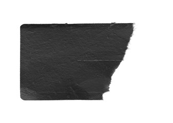 black ripped paper, space for advertising copy