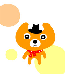cute teddy bear vector