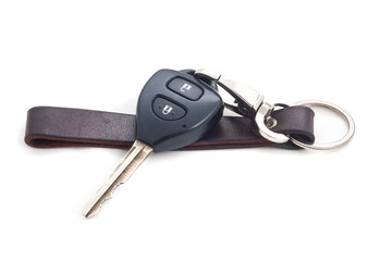 car keys isolated on white background