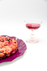 Drunk cake is a dessert from Elba island