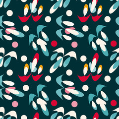 abstract seamless color pattern