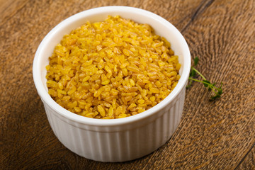 Raw bulgur