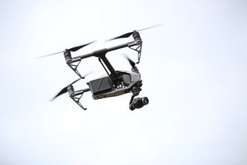 Aerial Filming Drone Quadcopter Flying