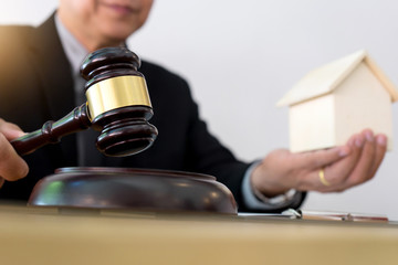 Gavel concept auction good product like home