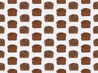 slices of bread pattern