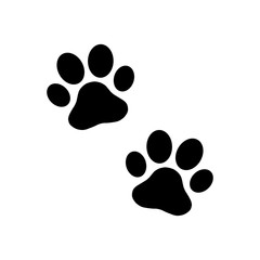 Paw print dog
