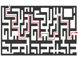 the maze puzzle background