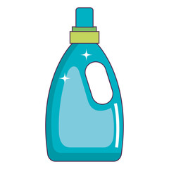 bottle laundry product icon vector illustration design