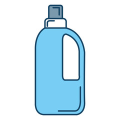 bottle laundry product icon vector illustration design