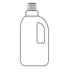 bottle laundry product icon vector illustration design