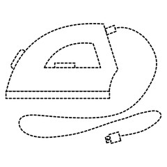 iron clothes isolated icon vector illustration design