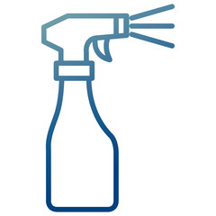 spray bottle isolated icon vector illustration design
