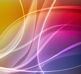 Colorful abstract background with lines. Digital illustration.