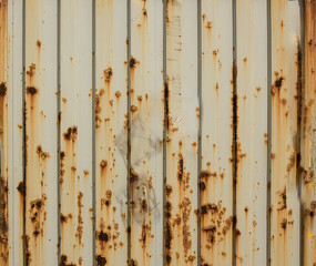 rusty and damaged metal background