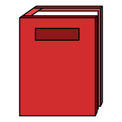 text book isolated icon vector illustration design