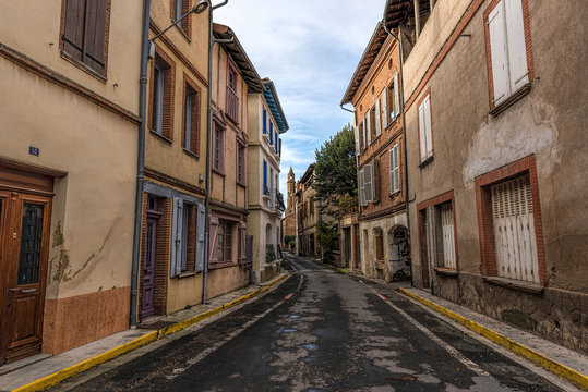 Fototapeta Southern French Country Town