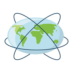 earth planet design concept