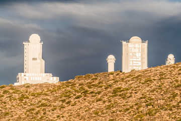 Observatorio del Teide - Sternwarte am Vulkan Teide auf Teneriffa
