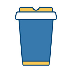 Coffee to go icon vector illustration graphic design