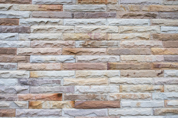 Tile brick wall modern vintage background