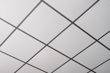 Pattern indoor ceilings white