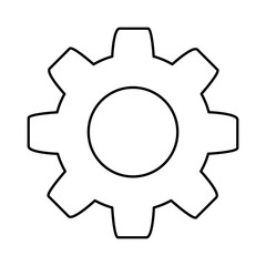 gear machine isolated icon vector illustration design