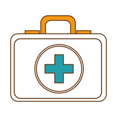 medical kit isolated icon vector illustration design