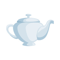 teapot elegant isolated icon vector illustration design