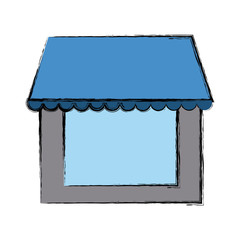 Store shop building symbol icon vector illustration graphic design