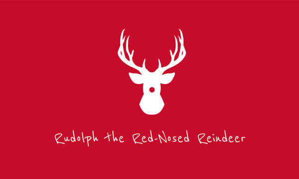 Rudolph - Weihnachtskarte Christmascard