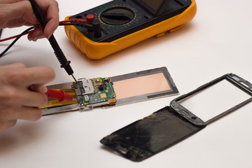 phone repair, broken phone