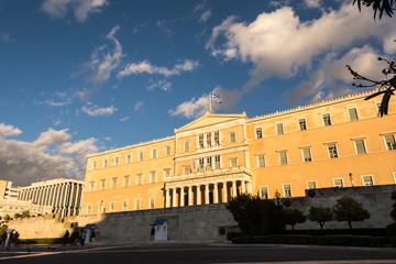 Fototapeta premium greek parliament