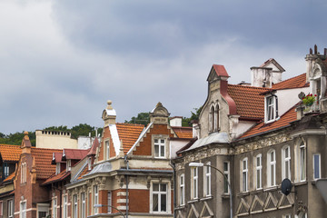 Obraz premium Beautiful classical facade of an old building