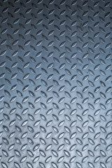 Steel plate texture background with diamond pattern