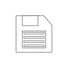 Fototapeta na wymiar floppy diskette icon