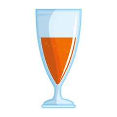 cup of champagne icon vector illustration design