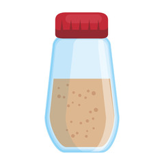 spices bottle isolated icon vector illustration design