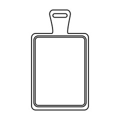 kitchen board isolated icon vector illustration design