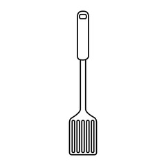spatula cutlery isolated icon vector illustration design