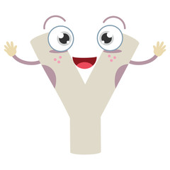 Illustrated Letter Y