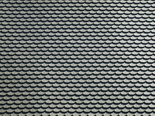 Hintergrund moderne Biberschwanzziegel bilden ein Muster im Streiflicht - Background modern plain tile tiles form a pattern in the sidelight