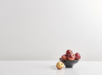 red apple isolated