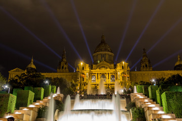 Fototapeta na wymiar National Palace of Barcelona