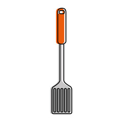 spatula cutlery isolated icon vector illustration design