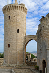 Fototapeta na wymiar Palma de Mallorca-Castell de Bellver
