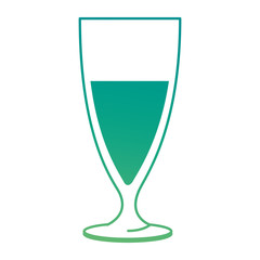 cup of champagne icon vector illustration design