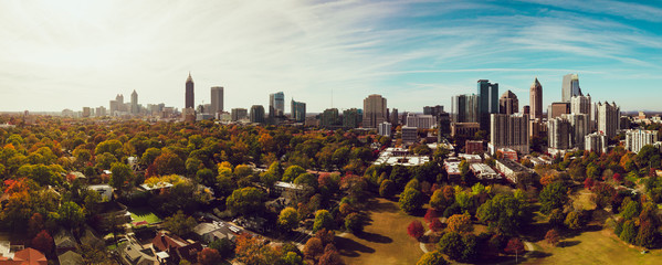 Autumn in Atlanta  - obrazy, fototapety, plakaty